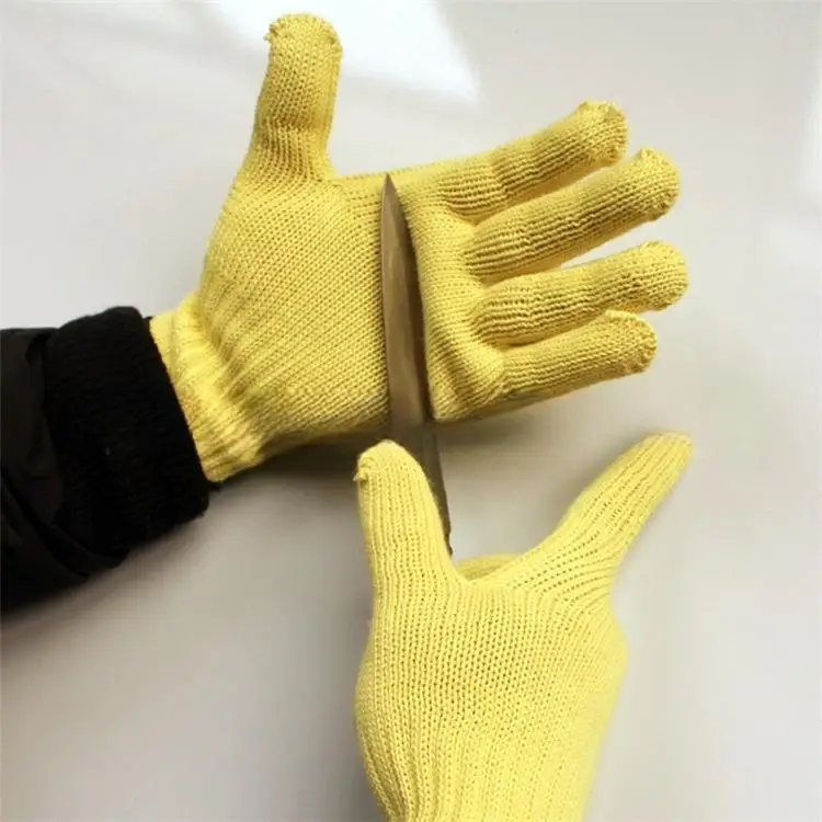 Kevlar gloves micro gradient factory spot anti-cutting heat resistant aramid anti-cutting Kevlar fiber wear-resistant anti-cutti