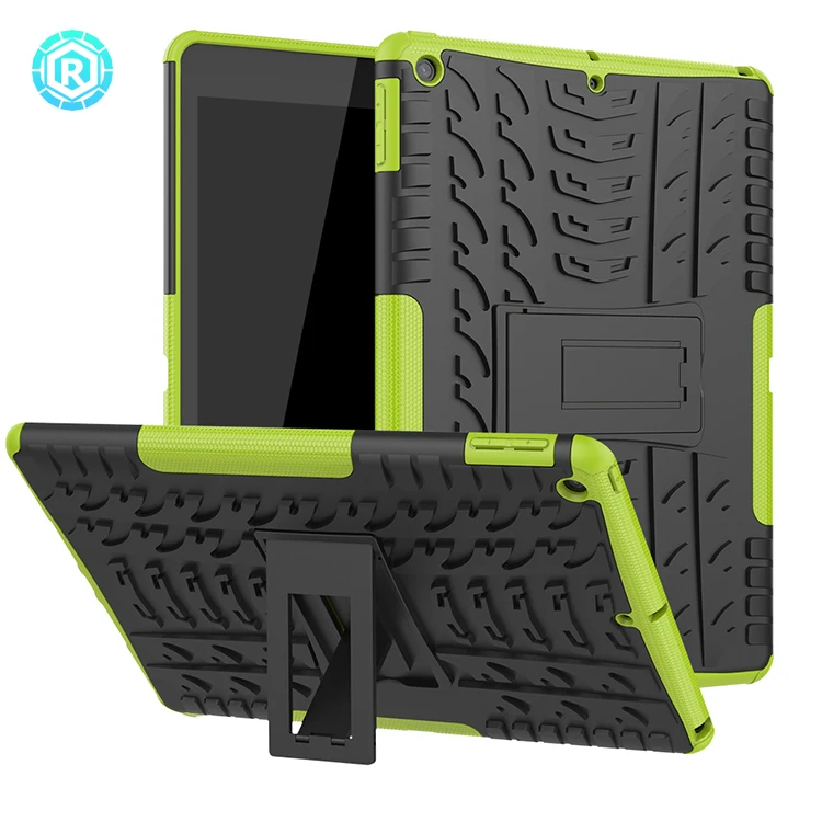 Hybrid black dazzle tablet case back cover for iPad 10.2' kickstand pc tpu case cover for iPad 10.2'