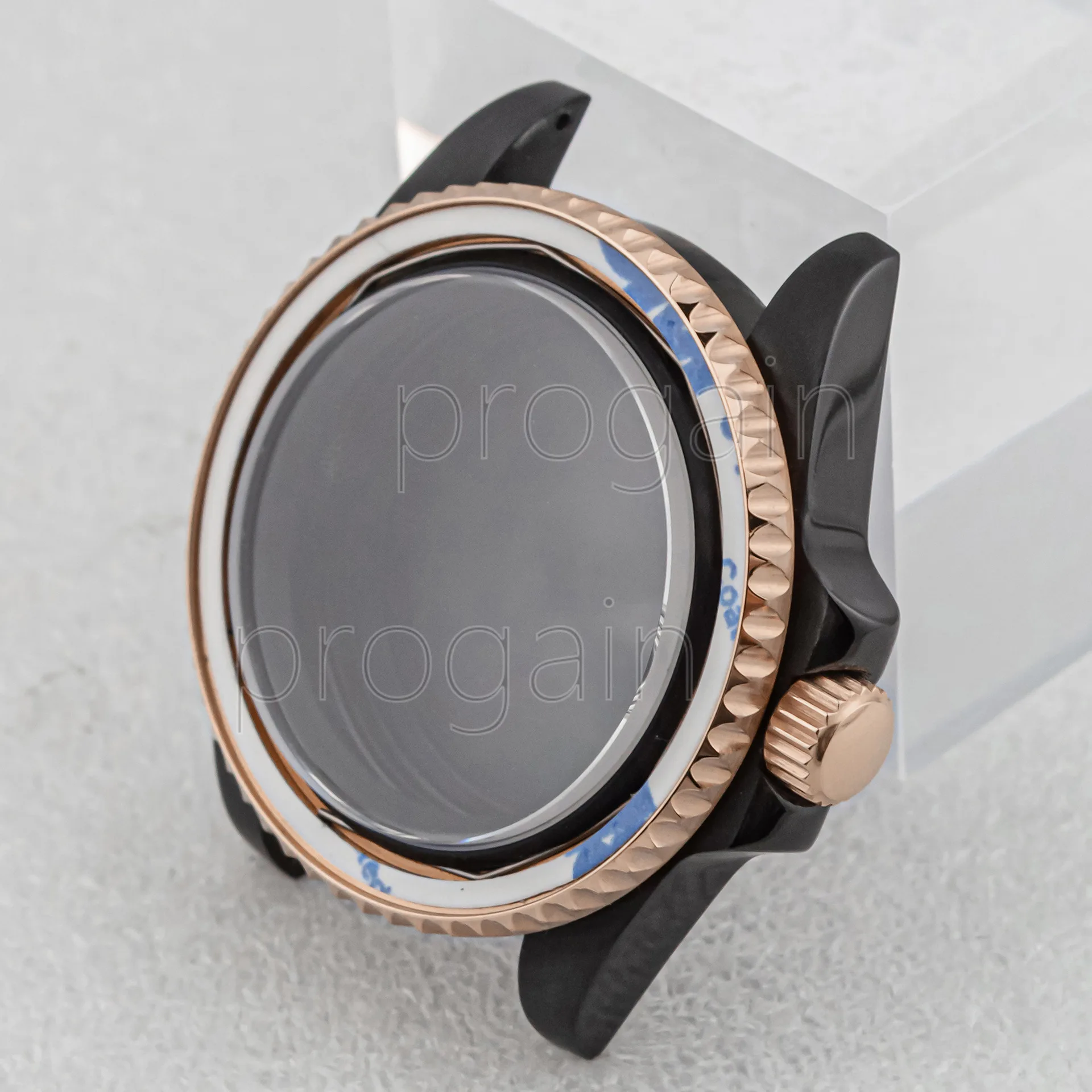 Luxury Water Ghost Watch with Sapphire 100m Waterproof Dense Bottom Case 40mm Fine Steel suit NH35/36 Movement