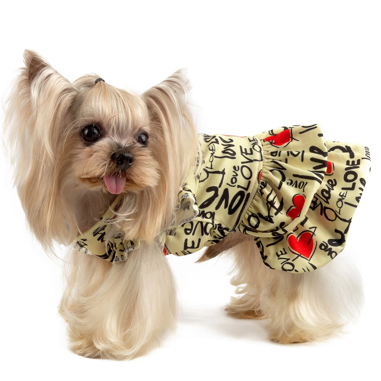 CuteBone New Arrival Puppy Shirts Dog Clothes Summer Outfit Pet Apparel for Cats Party Dress for Female Dog