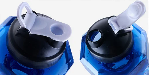 2.2L weights Big Plastic Sport Shaker water bottle dumbbell