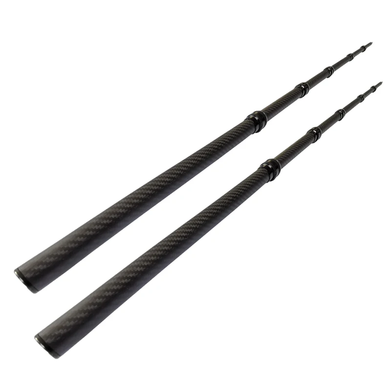 high strength 2m carbon fiber telescopic pole carbon tarp tent pole