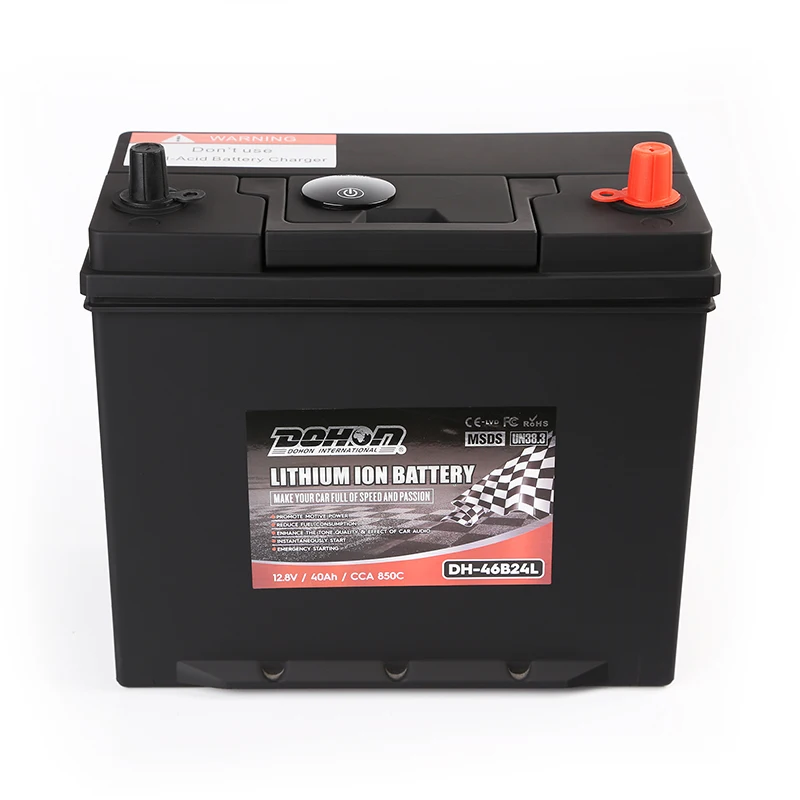 Rechargeable Lifepo4 12v 40ah 60ah 100ah Lithium Ion Battery For Electric Car Motorcycle Golf Cart Fishing Boat Agv Rv
