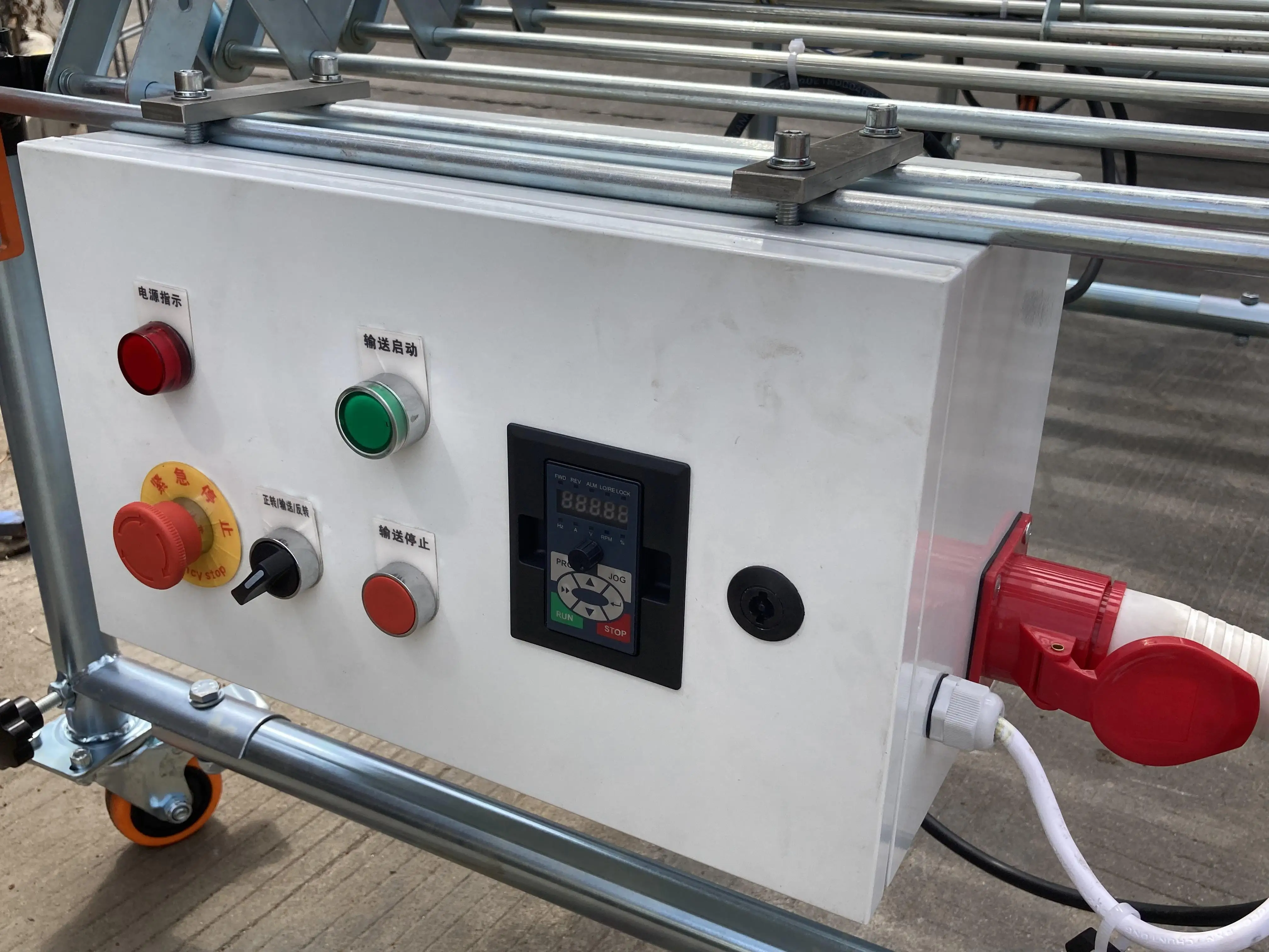 Automatic Powered Motorized Gravity Flexible Expandable Steel Roller Conveyor