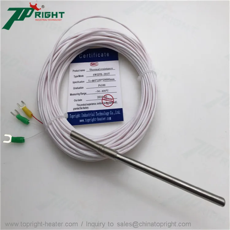  Класс A 3 провода pt1000 pt-100 герметизирующая ptfe-лента для 100 датчик pt100 rtd