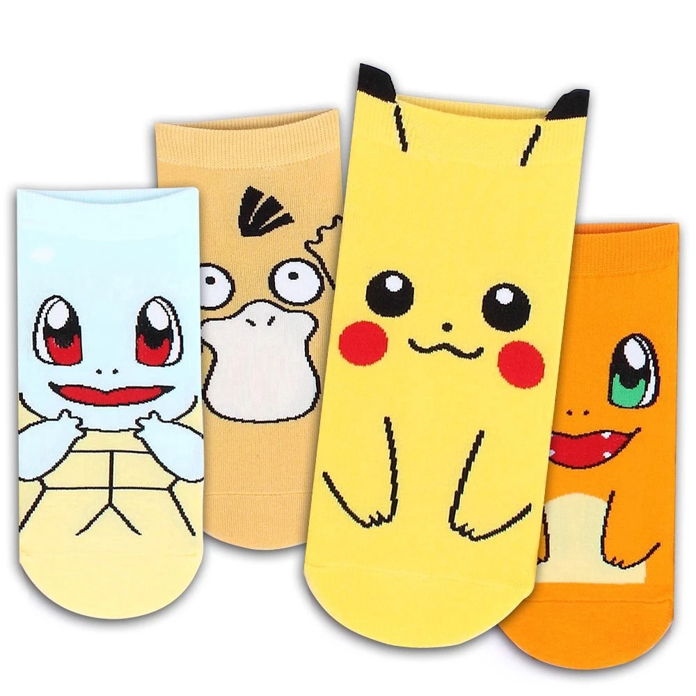 Cute Novelty Women Socks Funny Animal Cotton Ankle Socks Japanese Cartoon Socks