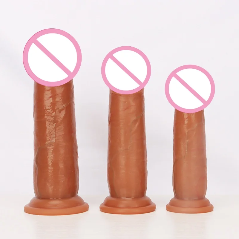 Популярный жидкий силиконовый имитационный дилдо для мастурбации женский секс-товары взрослых пенис
