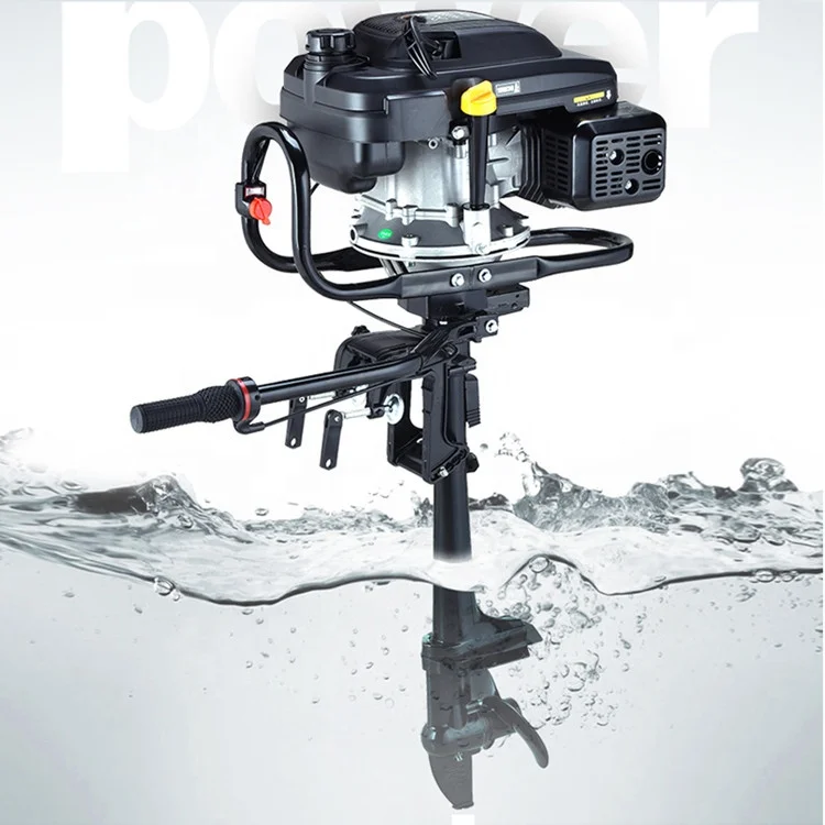 4 такта 7.5hp Спорт рыбацкая лодка подвесной лодочный мотор