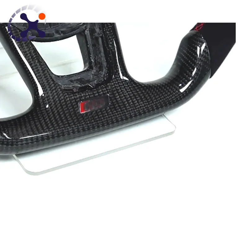 Подходит для Audi rs3 rs4 rs5 rs6 LED smart alcantara из углеродного волокна Автомобильное рулевое колесо