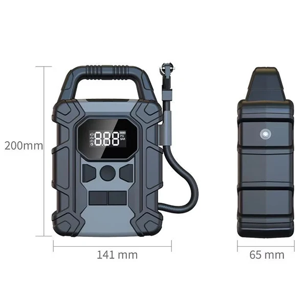 High Speed Inflation Cordless Wireless Powerful Car Air Compressor Pump Tyre Inflator Digital Truck Tire Inflators 12V