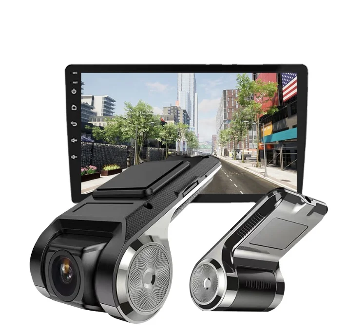 Factory Supplied A68 Car Dash Camera 3.0inch IPS Screen 1080p Front and Inside Dual Lens Wifi Car Black Box