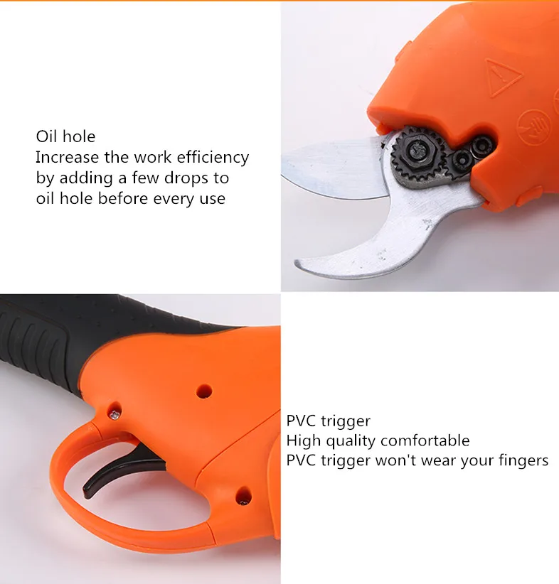 Hot Sale Luxury 30MM Sharpest Lithium battery Electric Pruning Shears