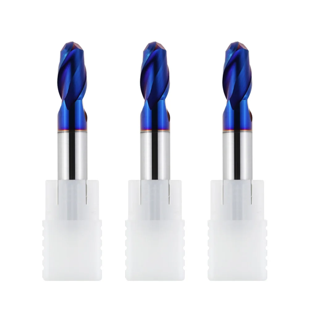 
ARESTUN HRC 65 ball nose End mill Tungsten steel Wholesale china manufacturer cnc milling cutter 