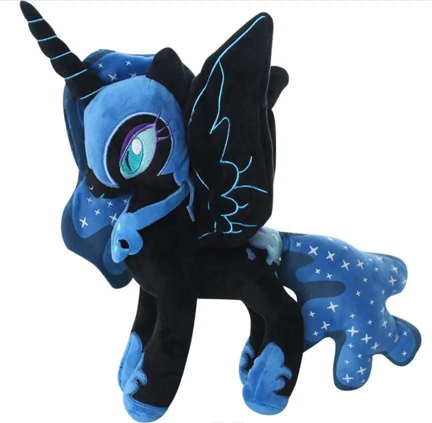 XUX 30cm Little Horse Pony Universe Princess Doll Cute Soft PP Cotton Moon Princess Plush Stuffed Toy For Kids