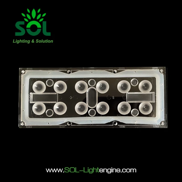 High Quality Street Light Optical Lens 90 Degree cob 3535 SMD PC LED Lens