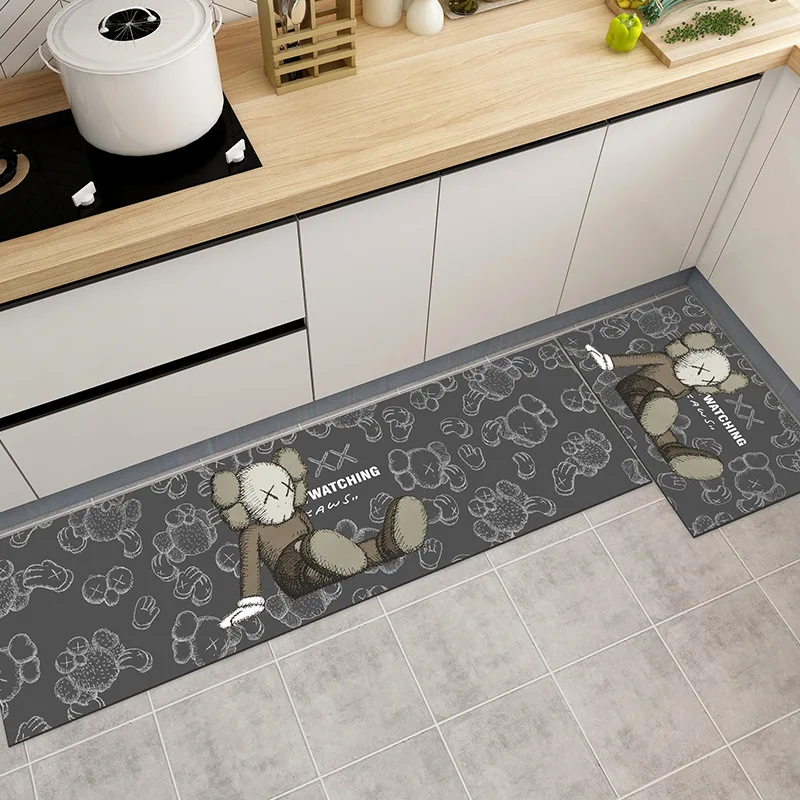 Absorbent Non-Slip  Diatomaceous  Machine Washable soft Bathroom Floor Mat  diatomite bath kitchen Mats