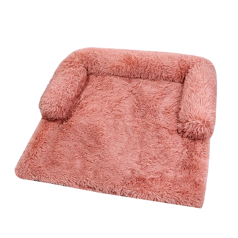 Sofa Cover Pet Plush Warm Bed Sofa Blanket Cushion Car Mat Washable Warm Dog Furniture Protector