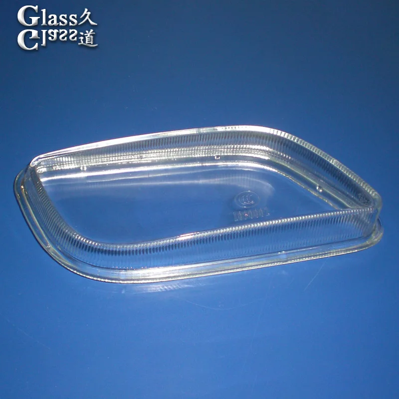 Molding Soda lime glass shade headlight cover