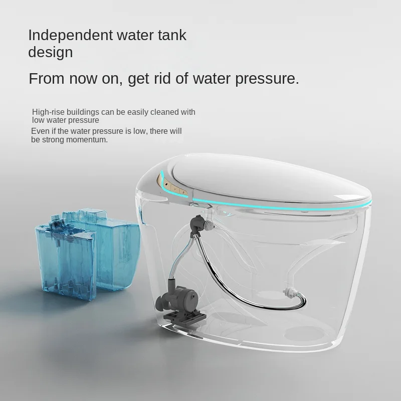 Smart Toilet Flushing Action Oem Linea Cleaning Function Tanklessq8 Cnkb Feed Mouth Decompression Smart Toilet