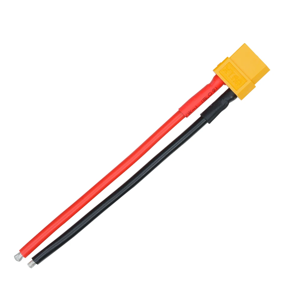 XT60 Connector Female W/ Housing 10CM / 100mm Silicon Wire 14AWG Cable