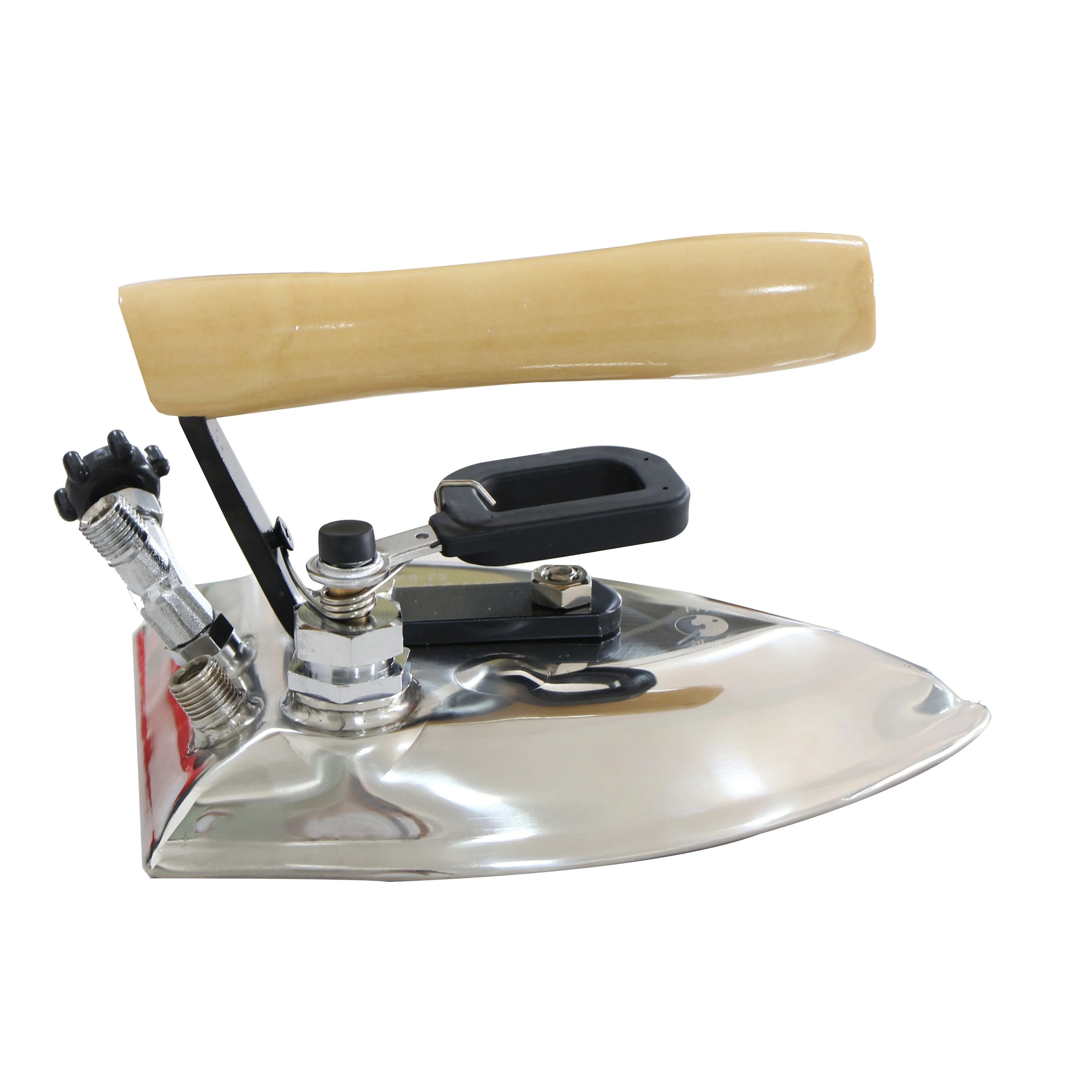 Бытовой Классический Электрический паровой утюг с деревянной ручкой, высококачественный прочный паровой Утюг