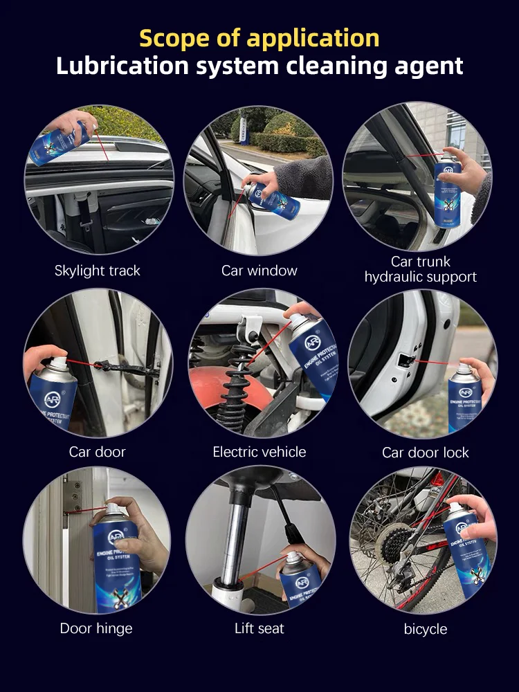 Customized Label Car Care Products Other Car Beauty Cleaning Engine Lubrication System Cleaner 300ml For Cars