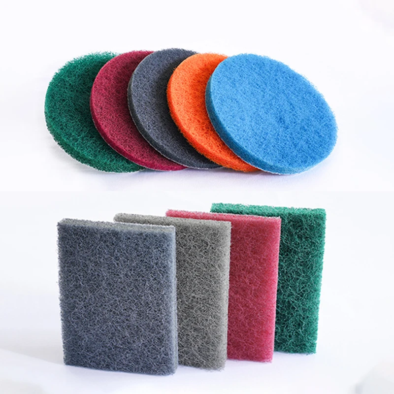 Customized Heavy Duty Abrasive Nylon Scouring Pad 7447 for Paint Primer Prep Premium Scuffing Scouring Sanding Cleaning