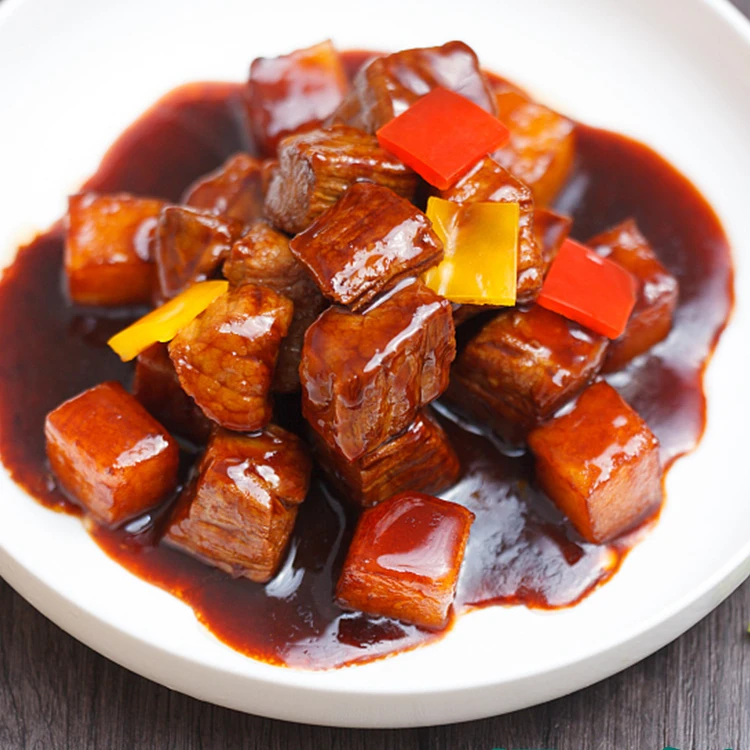 frozen food cheap wholesale oem manufacture ribs sauce big stick bone sauce package home pre-made vegetable cooking braised pork