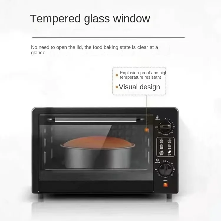 OEM Customize  Silver Crest for  baking electric toasters  &  pizza  ovens  bakery air  fryer baking  pizza  electric  oven OEM