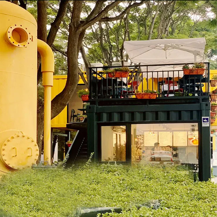 Giantsmade Prefab Shop Cafe Contain Shipping Container Bar Portable Container Shop For Cafe Coffee Barbecue