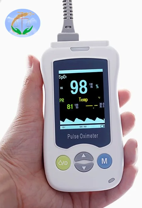 Professional Veterinary Use Rechargeable Pet Pulse Oximeter Monitor With Probes  Vet  Handheld Pulse Oximeters
