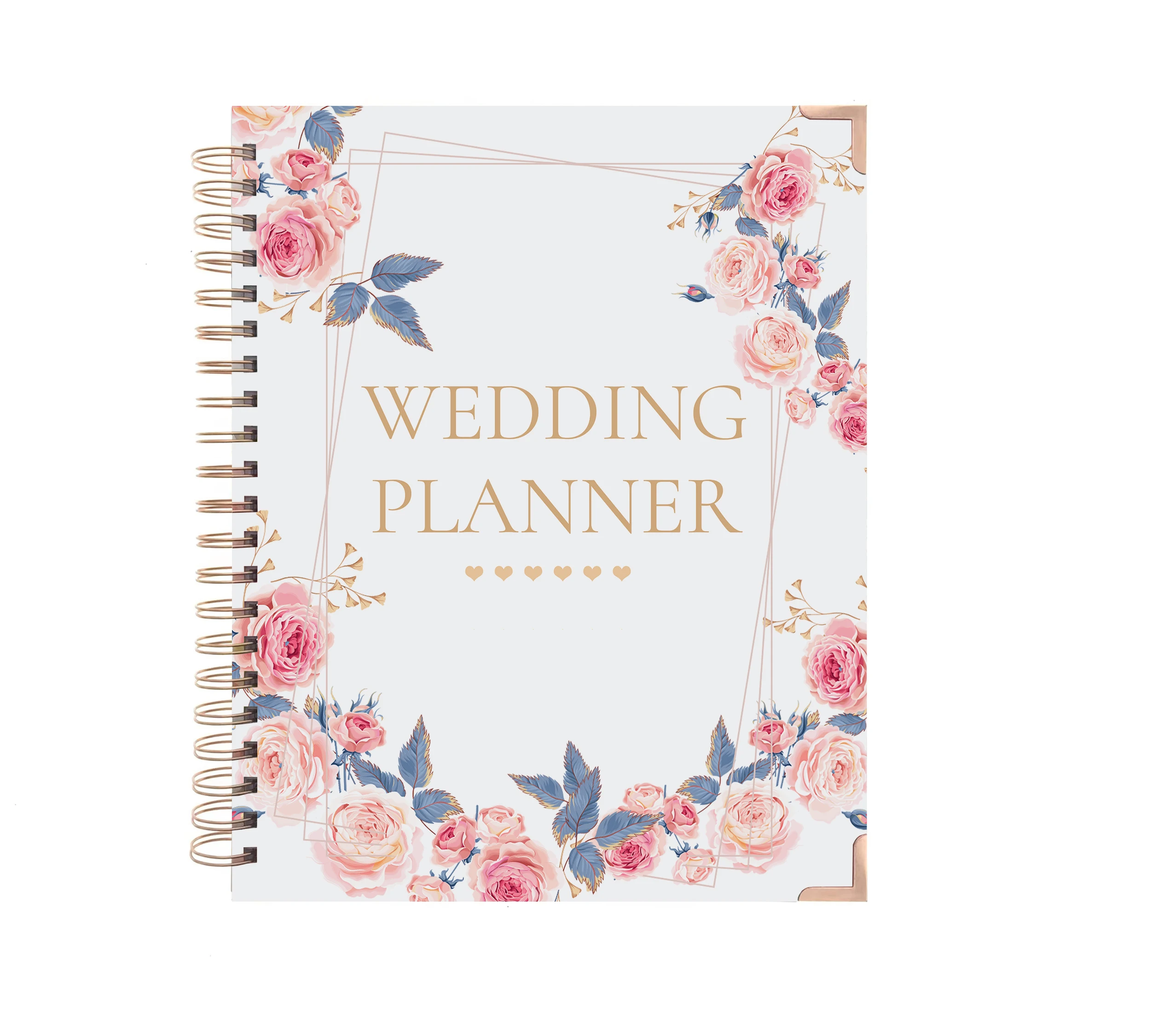 2024 custom wedding planner book and organizer for the bride  wedding ceremony journal