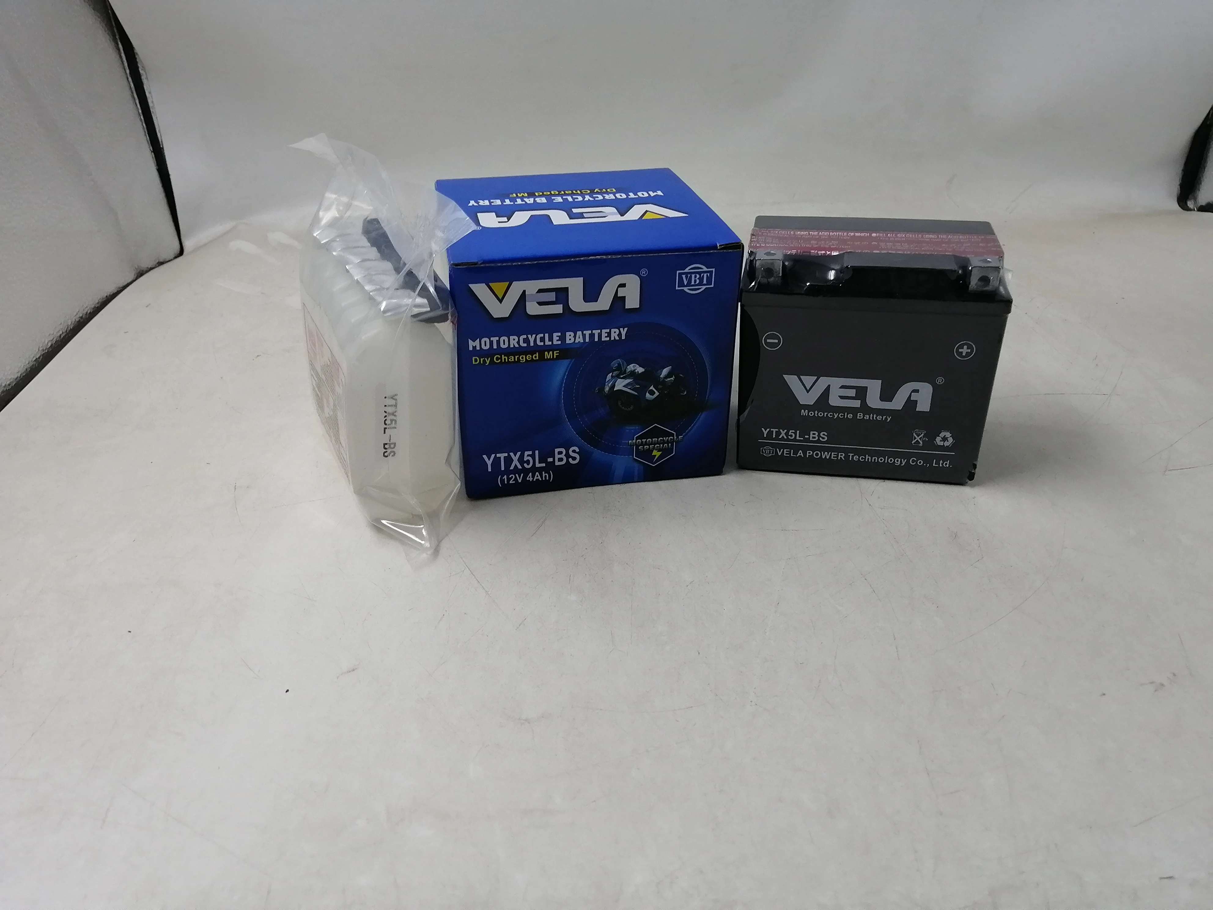  YTX5L-BS 12V 5Ah сухой MF АКБ для мотоциклов кислотой