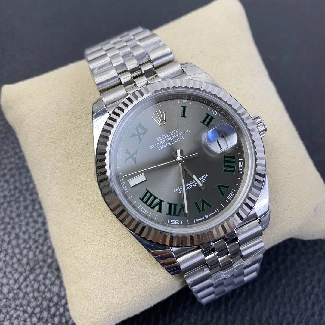 Classic Quality Luxury Rolex Watches 904L Steel Green Basket Log Series Fully Automatic Mechanical Movement 3235 Rolex Watches