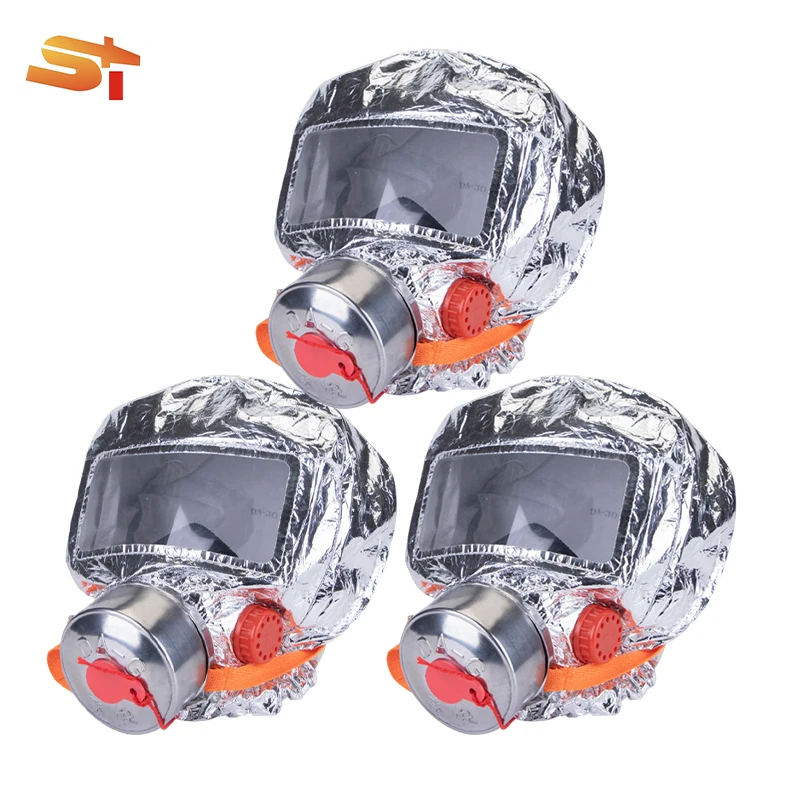 Gas Flame Retardant For Breathing Criminal Mask Ski Fighting Filter Protection Organic Respiratory Fire Escape Mask