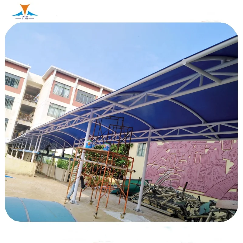 pvdf architecture roof tent shed fabric tensile stadium roof membrane structure