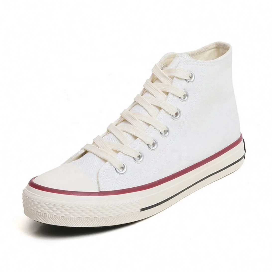 
wholesale unisex high heel canvas vulcanize casual shoes factory price good quality -YG 