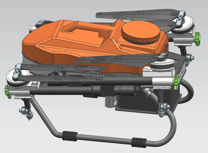 2022 Drone Agriculture Sprayer Agriculture Drone 20l Agricultural Fumigation Drone