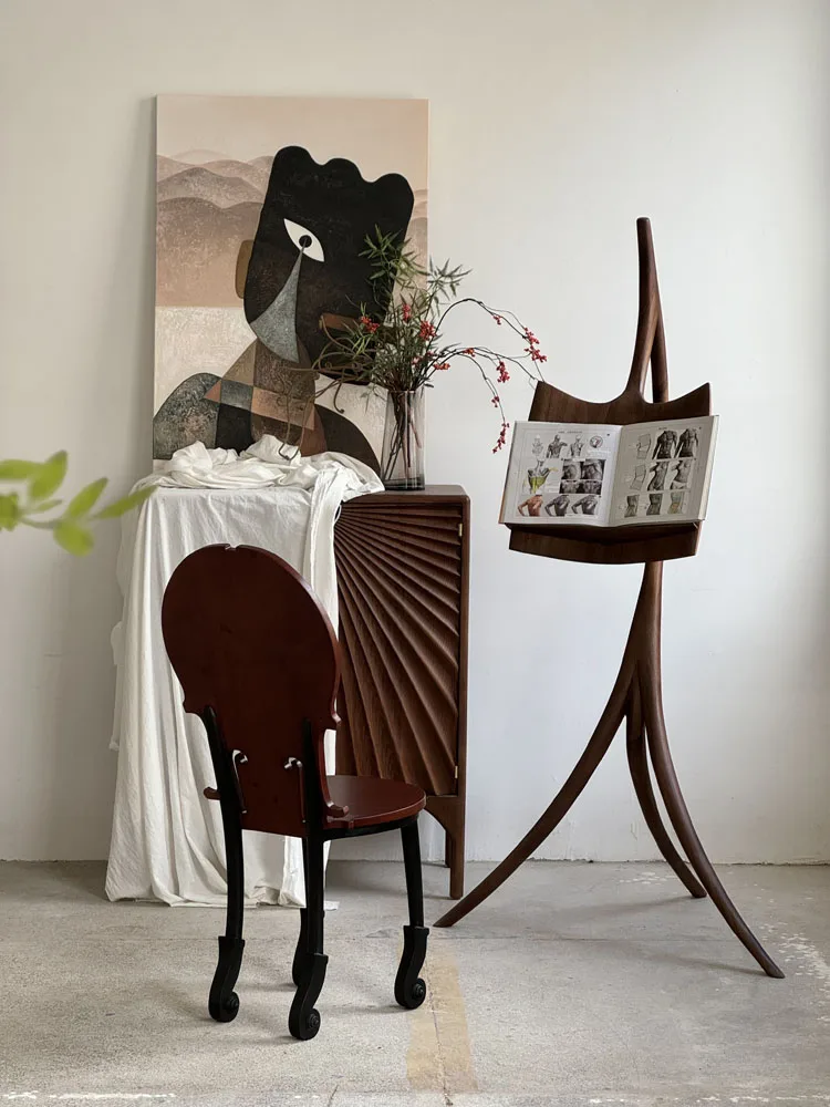 Decorative Arts Furniture Solid Walnut Music Stand Home Decor Living Room Extraordinary Lectern Book Stand