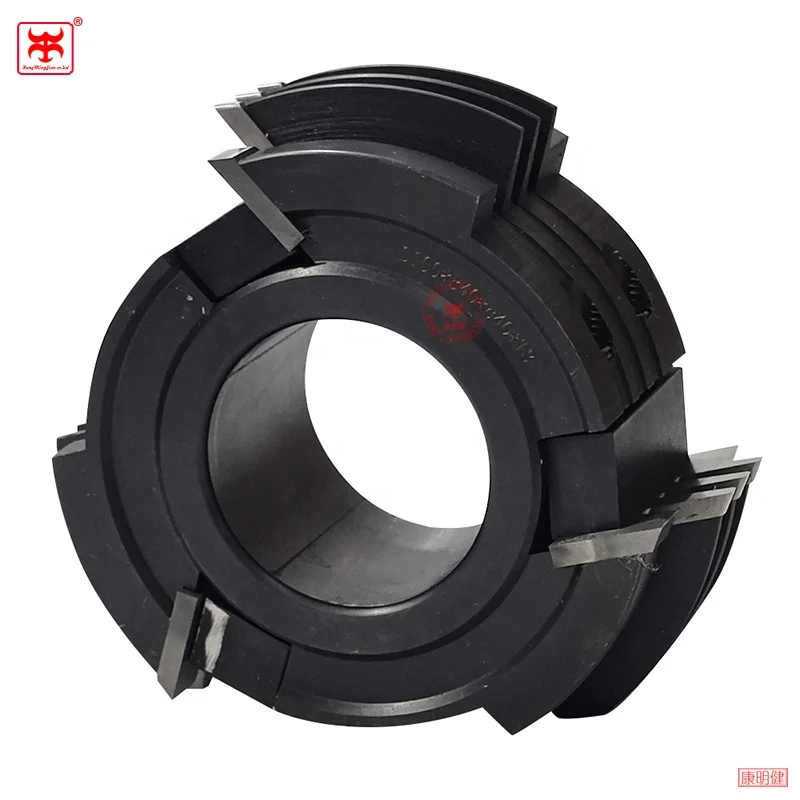 High quality wooden joint finger Tungsten carbide tct 3 tooth comb finger joint cutter knife for cabinet wood finger jointcutter