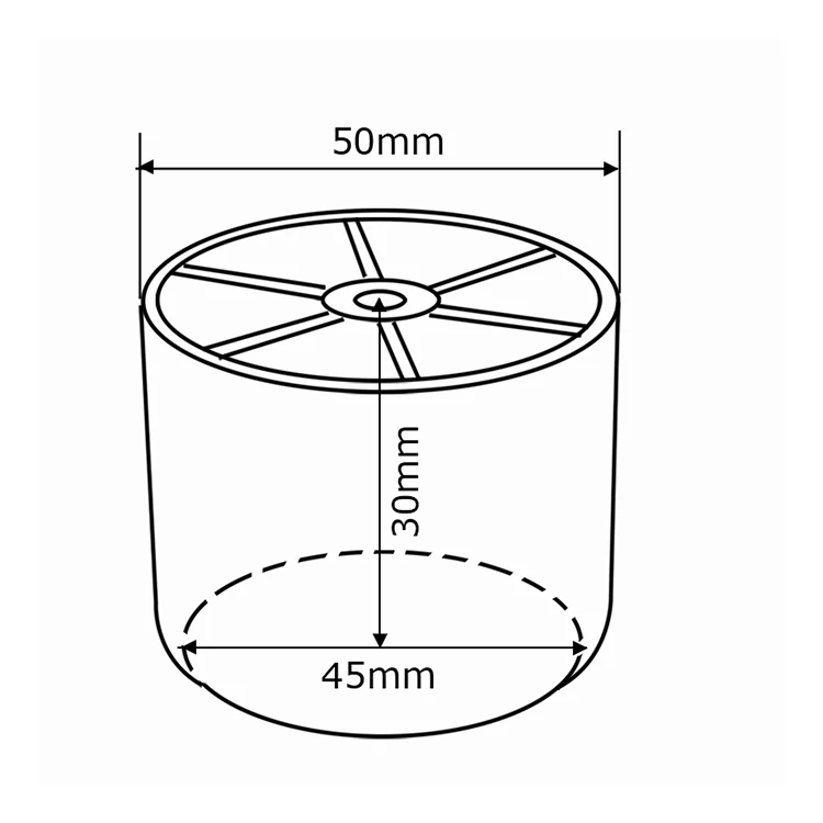 2022  new design  high quality furniture accessories black plastic sofa legs