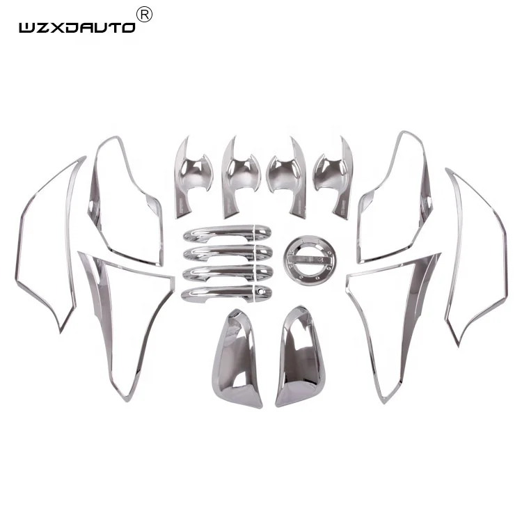 Full Sets Outer Accessories Whole Kit Cover Trim 21pcs For RAV4 2016