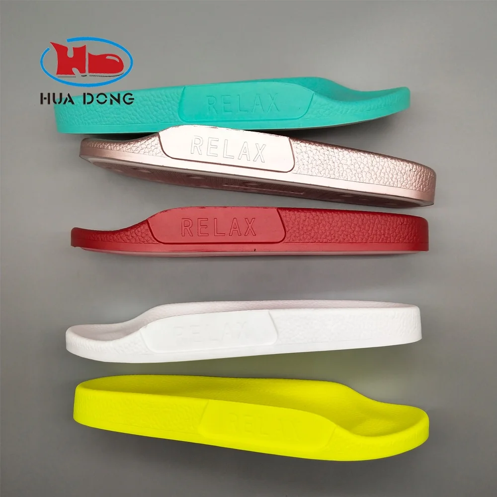 
Sole Expert Huadong Hot Design Customized Sandal Sole PU Material Light Weight Slipper Outsole Suela 