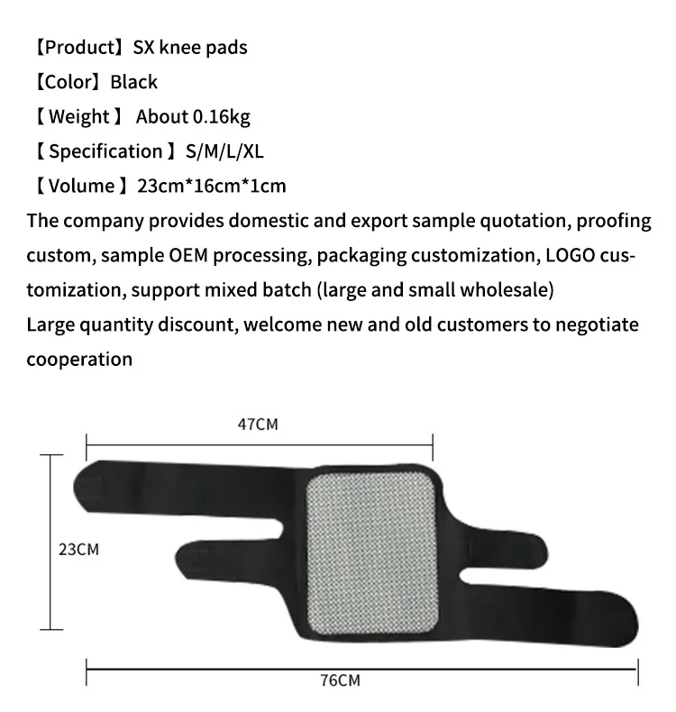 Sports Knee Pads for Running Cycling Basketball Fitness Breathable Neoprene Knelet Elastic Soft Magnetic Therapy Covers Knee