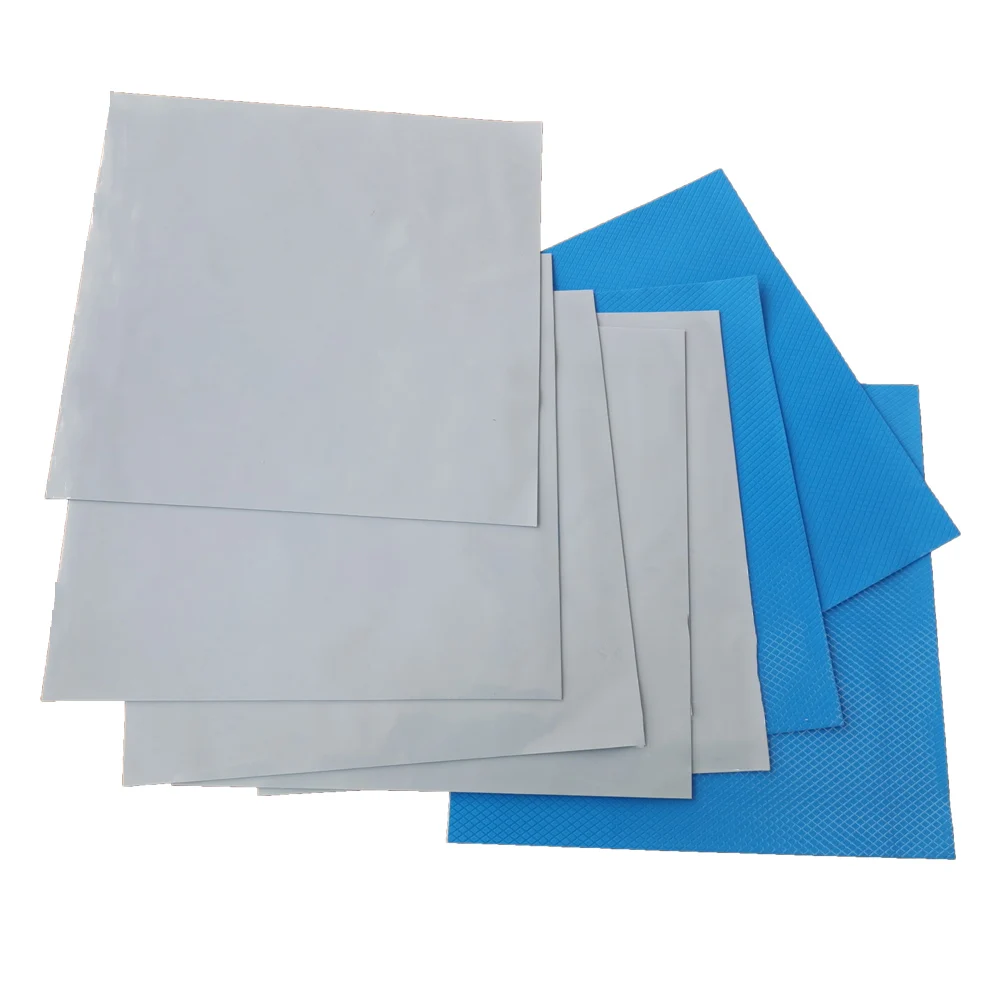 Hot-sale Power supply high thermal conductivity silicone film insulation silicone pad for smartphone cpu heat dissipation