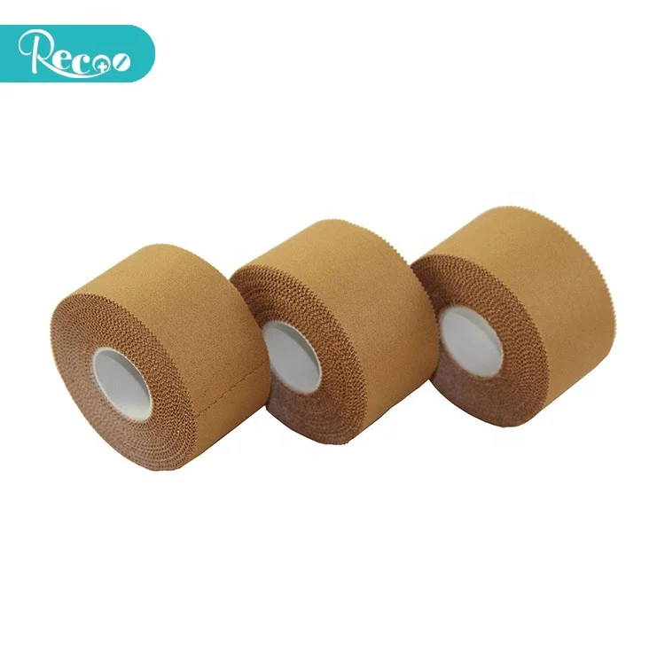 Strappal Zinc Oxide Tape, Easy Tear Athletic Sports Tape, Strong Rigid Strapping Tape for Sports Injuries and Support