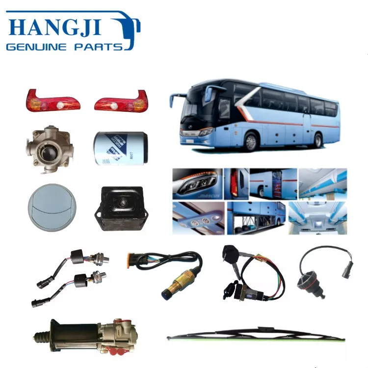 Large stock KLQ6129 KLQ6123K KLQ6896 accessories parts for yutong bus parts higer bus parts