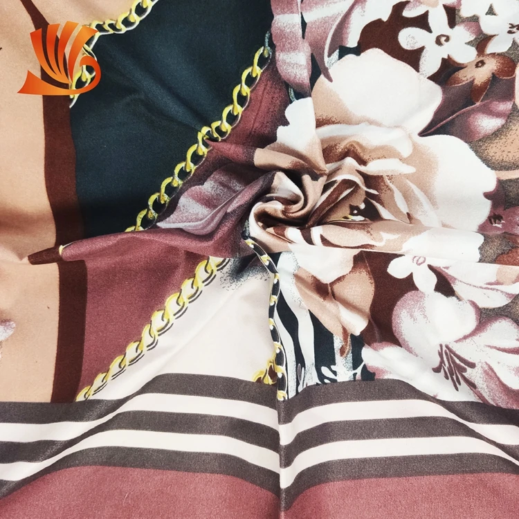 Leaves plaid bedding material microfiber woven 100% polyester fabric printing wholesale philippines