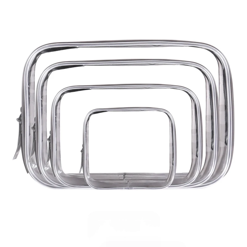 OEM Makeup Pouches PVC Clear Pouch Toilet Bag Transparent Custom Promotional Gift Women Zipper Bag
