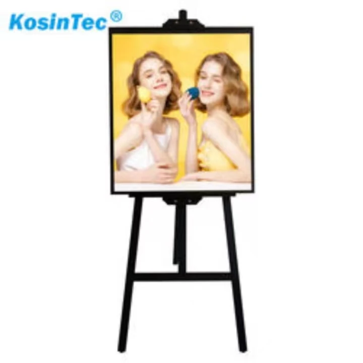 KOSINTEC hot sale 26 inch square lcd panel digital art screen with android and wifi for advertising
